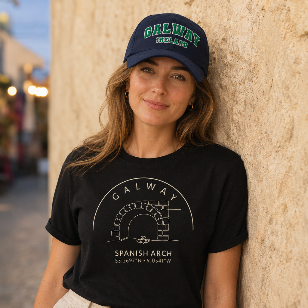 Galway Spanish Arch & Claddagh T-Shirt