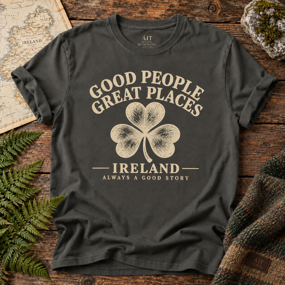 Good People Great Places Ireland T-Shirt — Pepper