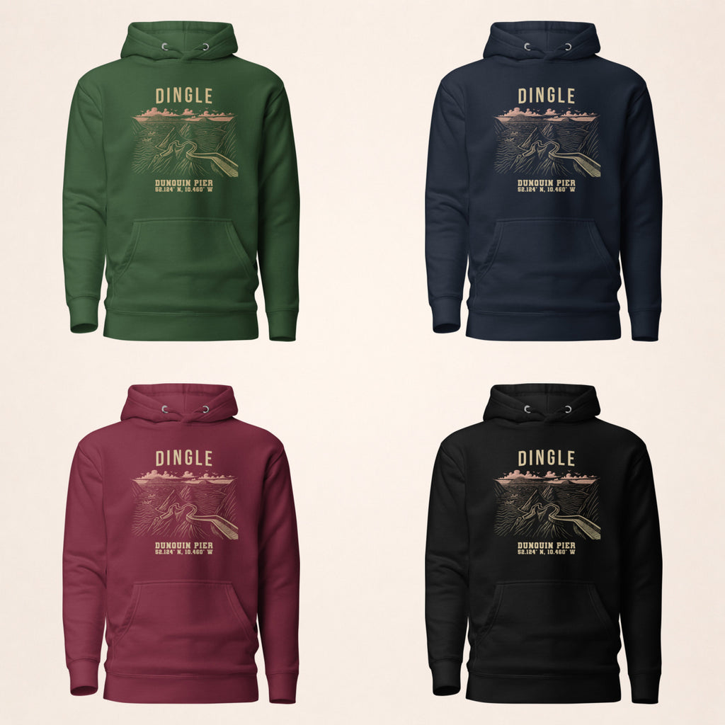 Kerry Dingle Peninsula Hoodie available colours