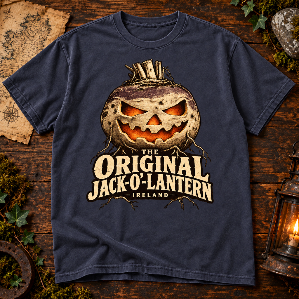 The Original Jack-O'-Lantern Ireland T-Shirt — Navy