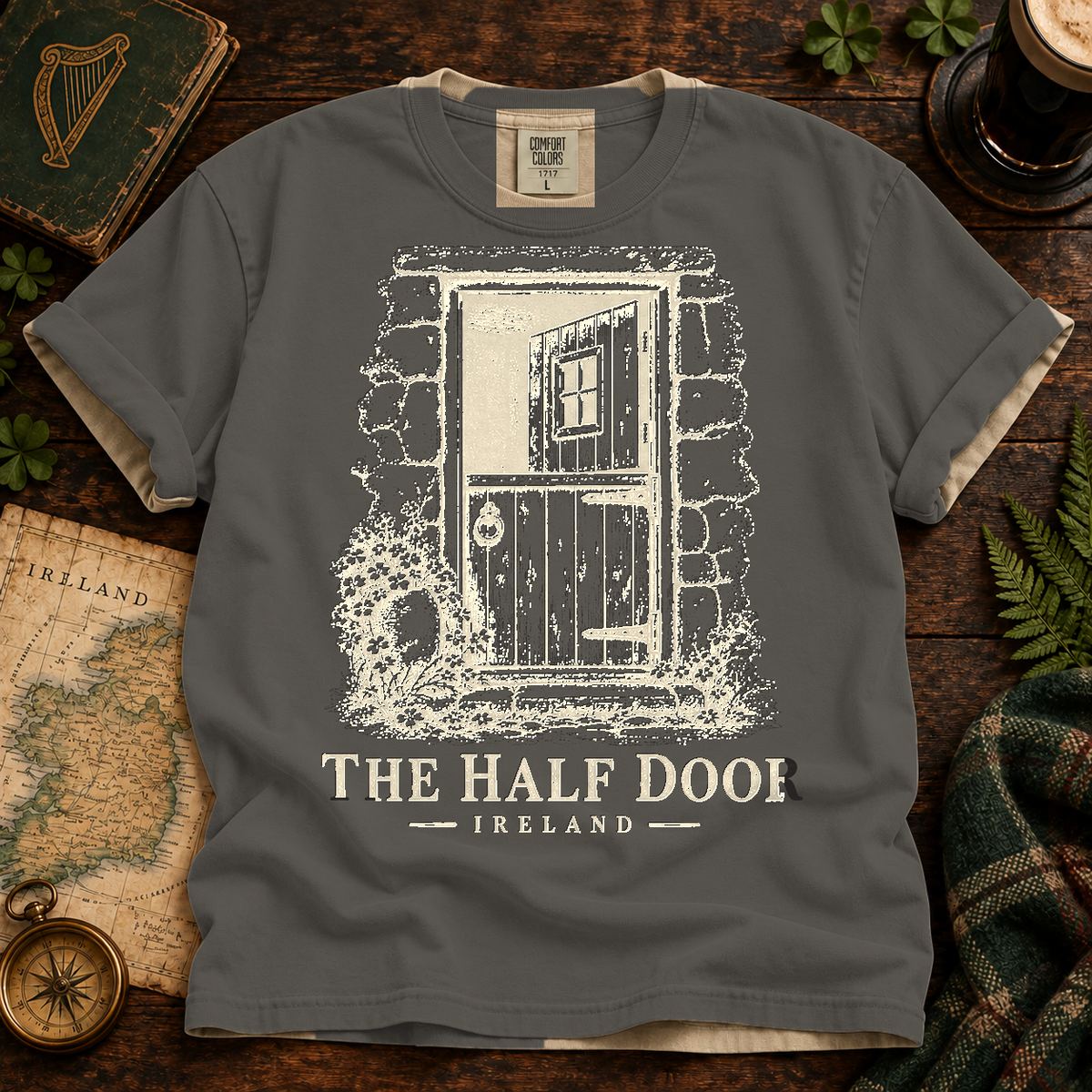 The Half Door T-Shirt — Pepper