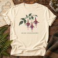Fuchsia Road Ireland T-Shirt in Ivory, front flatlay